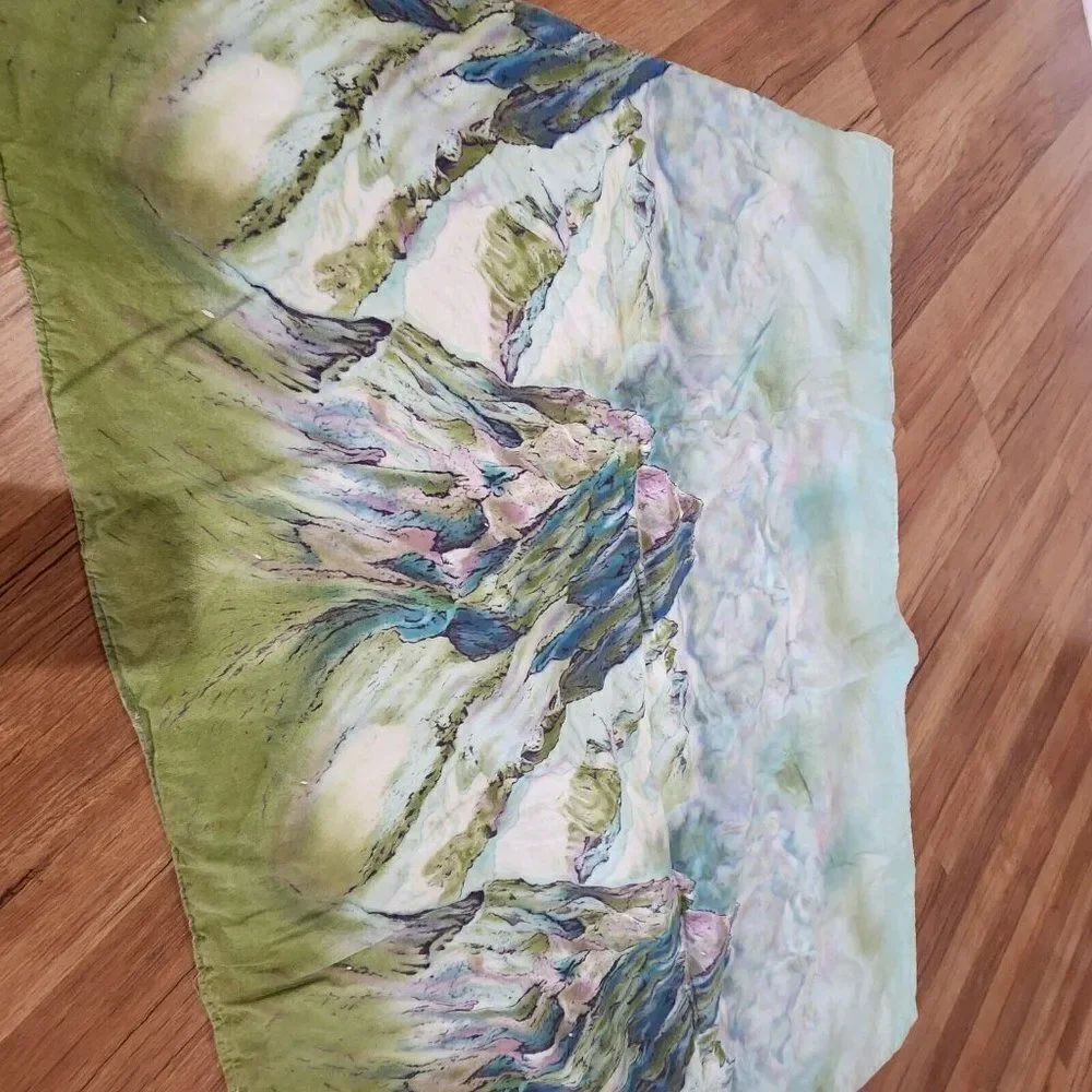 Vintage 60s 70s Quilt Throw Lap Blanket Pink Groovy Mod Hand Made
